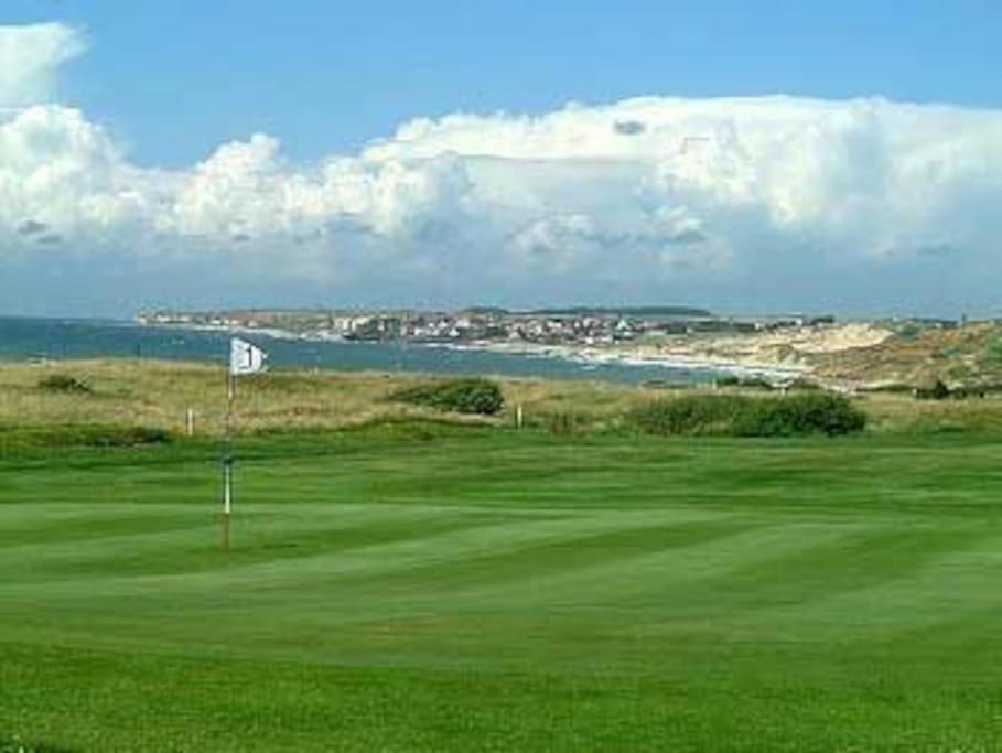 Vue Sur Mer, Dunes Et Golf Wimereux Eksteriør billede