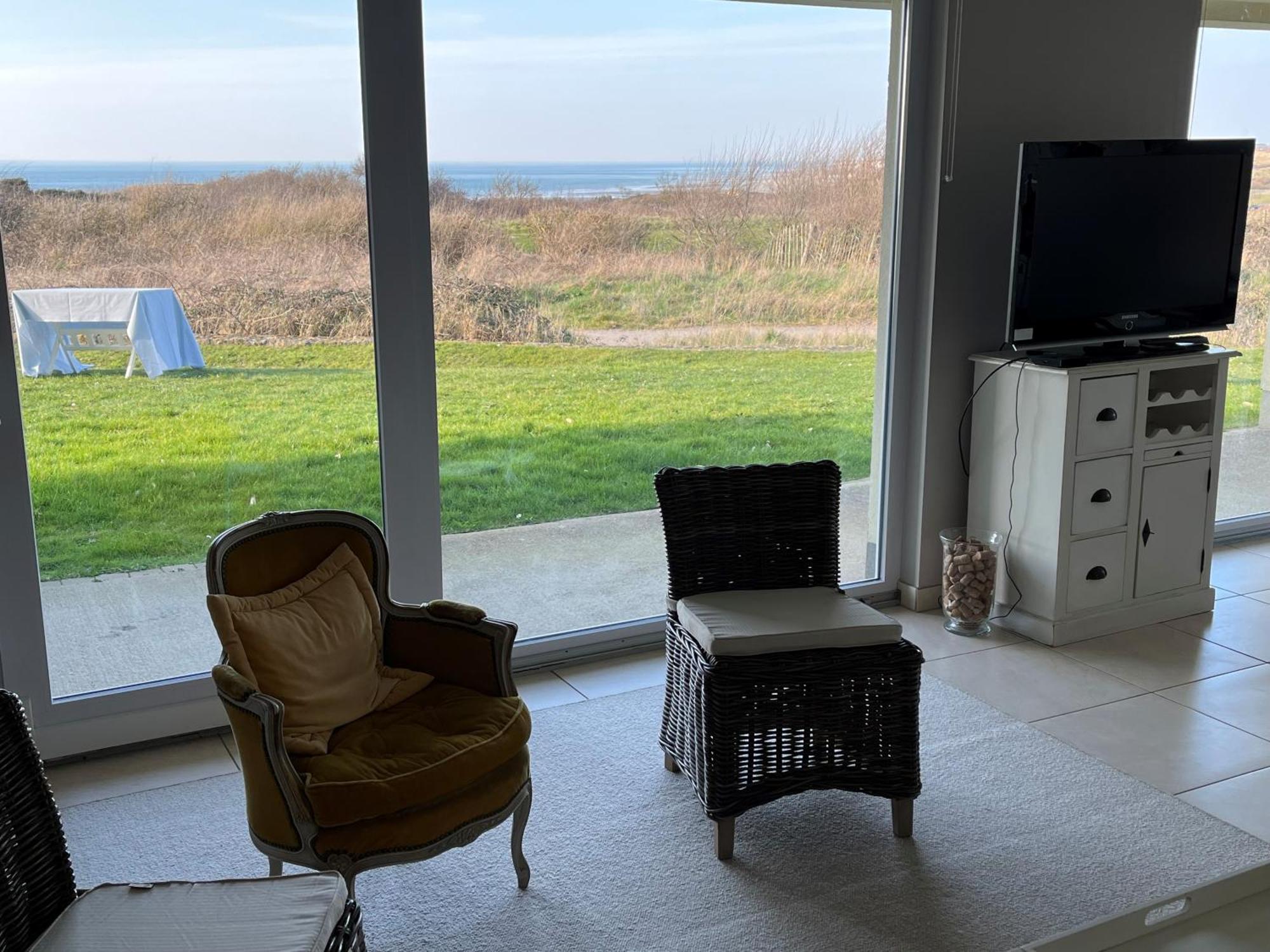 Vue Sur Mer, Dunes Et Golf Wimereux Eksteriør billede